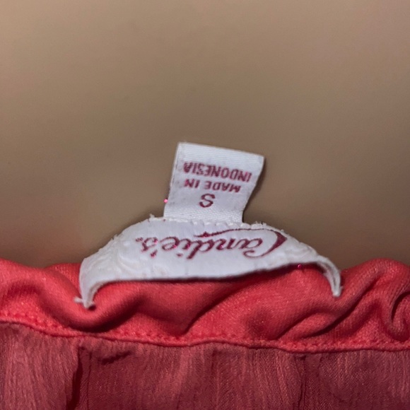 Candies Layered Chiffon Ruffled Tank - Picture 4 of 4